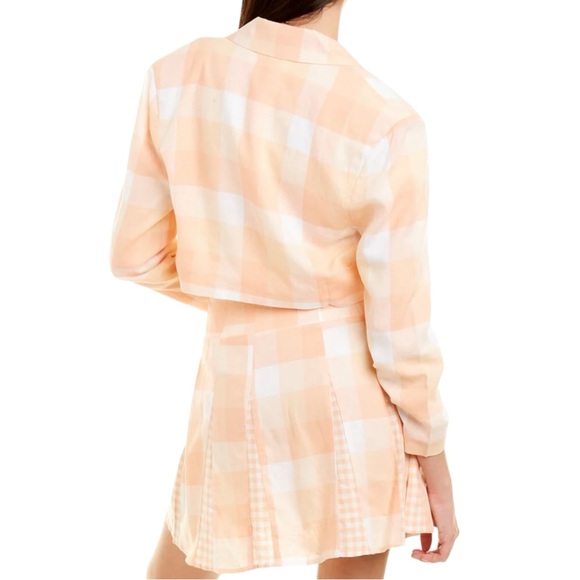 NWT | For Love & Lemons Eugenie Mini Skirt and Cropped Blazer Set - Picture 2 of 11